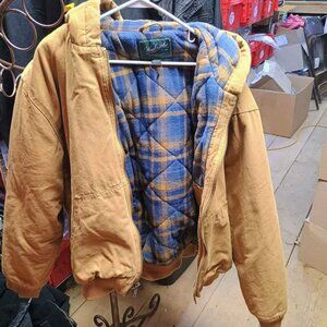 Vintage Woolrich hooded work coat